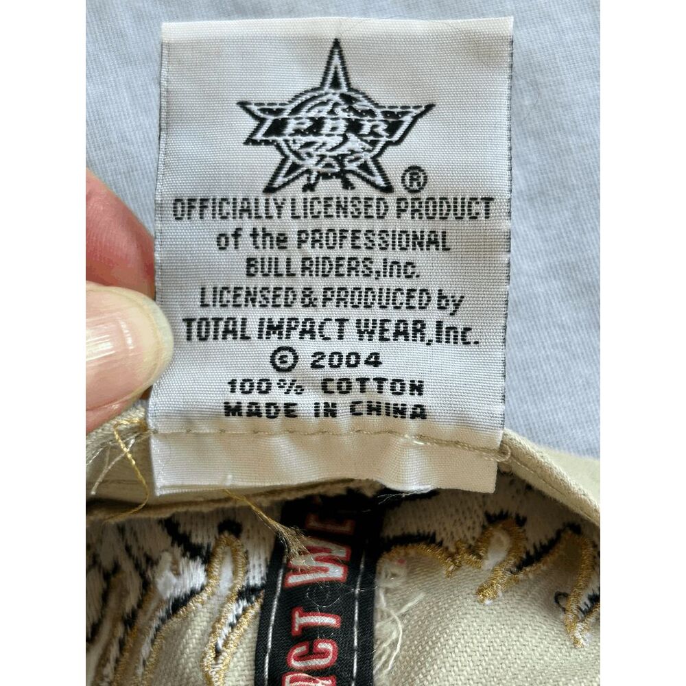 PBR, Wrangler & Cinch Baseball Hat Lot of Three, Western, Bull Riding, Vintage - Picture 11 of 12